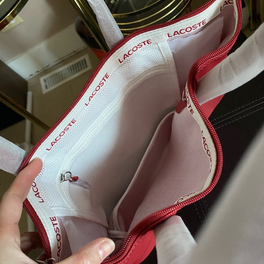 ‼️SOLD ‼️Lacoste small tote bag